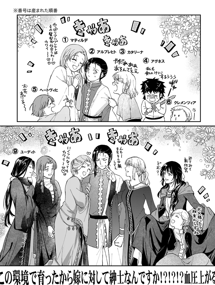 女に囲まれて大きくなったの可愛い(語弊) 