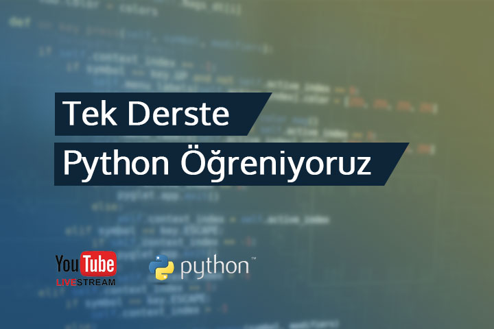 volkansengul's tweet image. Bu akşam (4 ekim pazar 20:00) python programlama dilini tek derste öğreniyoruz. canlı yayına aşağıdaki link üzerinden katılabilirsiniz ilginizi çekiyorsa. #python #YouTubeLive #pythonders
👉 youtube.com/watch?v=5KN2DL…
