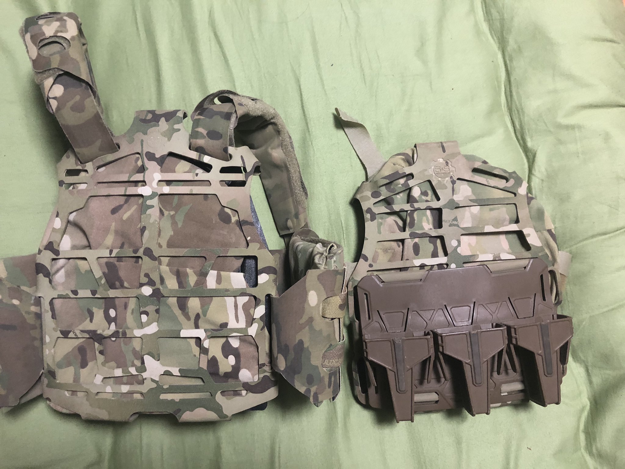 【実物】S&S PRECISION エスエスプレシジョン　プレートフレーム REALMENT:S&S Precision Plate Frame and Harness Assembly