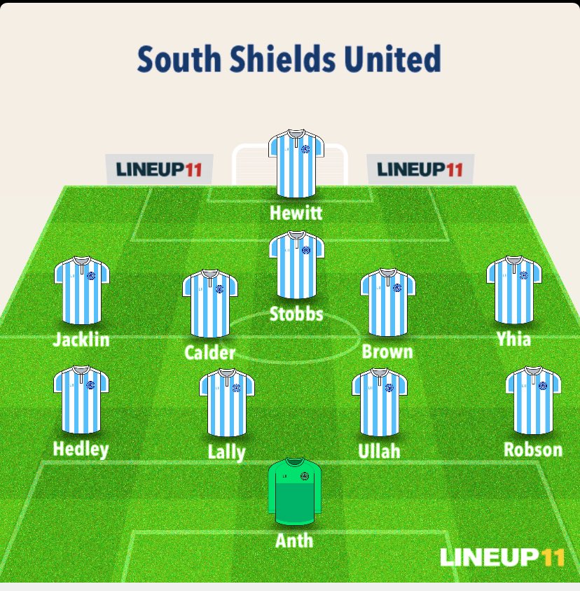 Shields Utd 4-7 <a href="/JarrowCrusaders/">Jarrow Crusaders FC</a> 

Good competitive game for the lads unlucky to come away with such a loss. Competitive game until the 75th minute when crusaders ran away with it. Good new pairing up top seen <a href="/leon_hewitt1/">Leon Hewitt</a> bag a hatrick and <a href="/stobbs_ryan/">Ryan Stobbs</a> score a worldie🔵⚪️⚽️