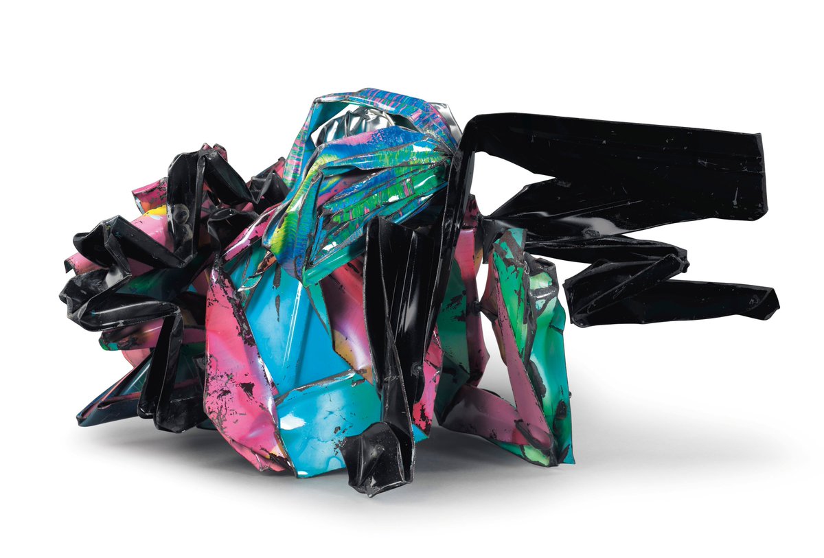 artnet's tweet photo. Why John Chamberlain's colorful odes to American Industry are the perfect investment right now: https://t.co/JLORlbIJph https://t.co/xz7ulzOsdH