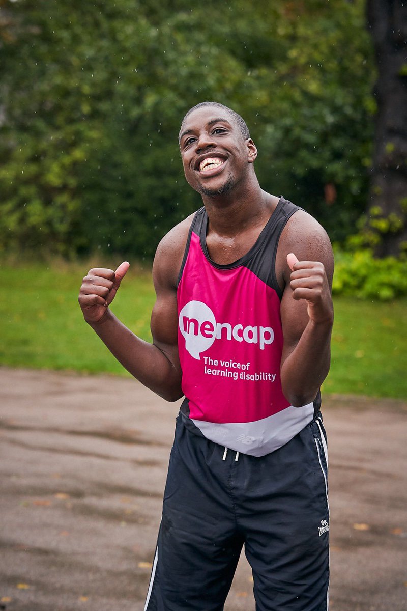 The 2020 virtual Virgin Money London Marathon is finally here! I couldn’t be prouder of Aaron who is running his first marathon today and has shown that when you put your mind to it you can achieve anything. #TeamMencap #Londonmarathon2020