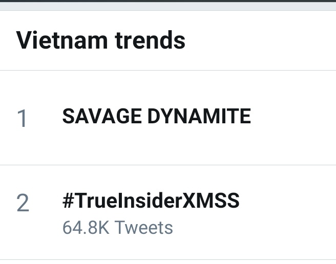 mewdailychart's tweet photo. #TrueInsiderXMSS
🥇Thailand
🥈Vietnam
#22 Worldwide
✒️97k tweets
#MewSuppasit #mewlions @MSuppasit https://t.co/lLdA8GESYg