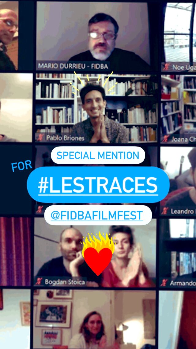 _PabloBriones's tweet photo. Special Mention for my last short #LesTRACES @fidba as part of the international short competition ✨🙏🏽 https://t.co/yWFeuUKiHo