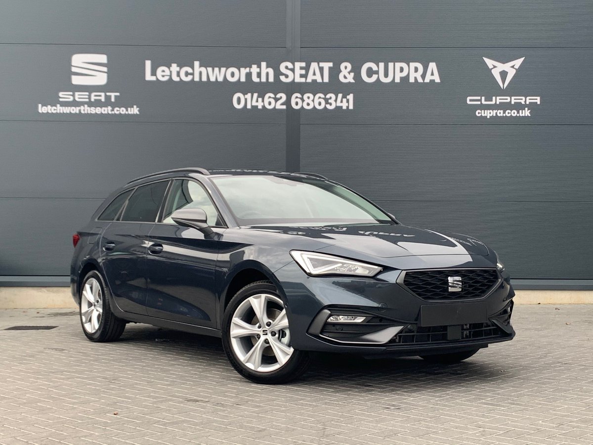The New SEAT Leon FR Estate eTSI DSG-Automatic. 
Available for £799 advance payment for Motability customers. 
For more information, please call 01462 686341 to speak to one of our friendly Motability Specialists. 
#LetchworthSEAT #Motability #NewSEATLeon #SEAT