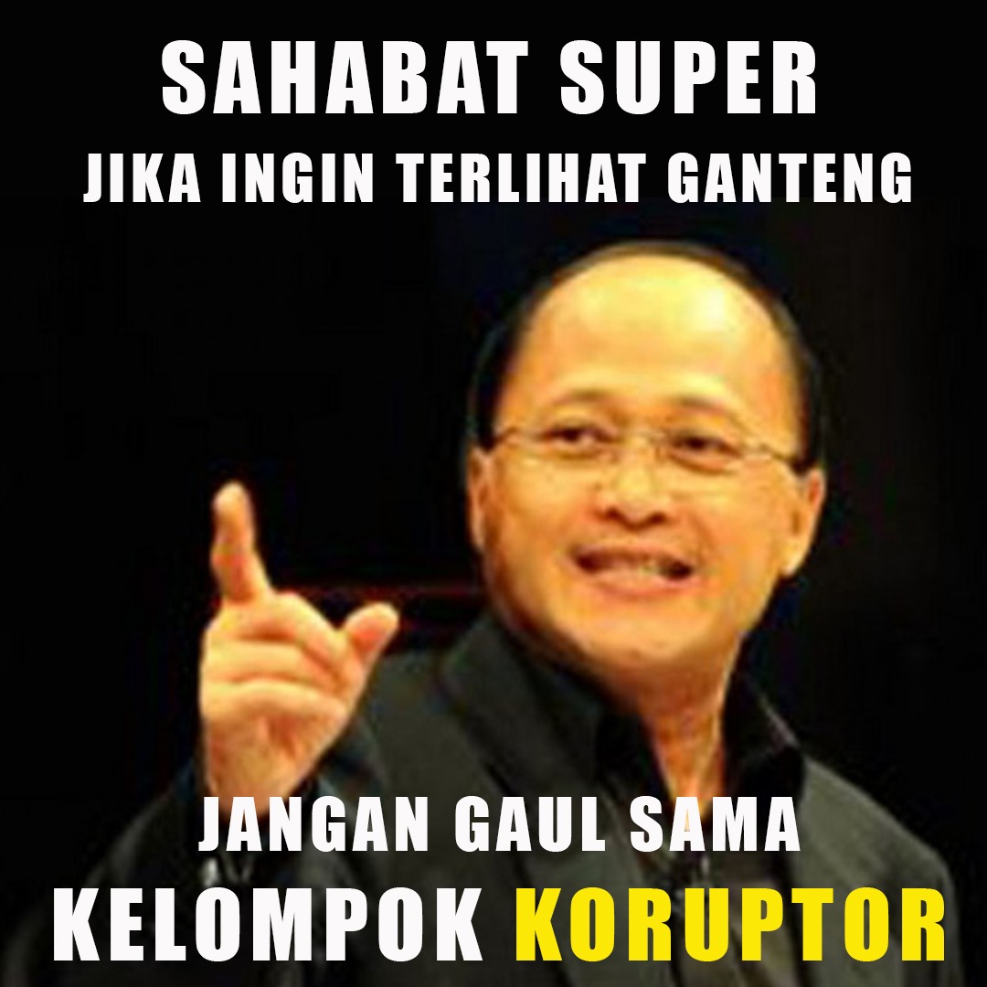 RahmandikaDini's tweet photo. Mau tampil Ganteng dan Cantik.
Jangan Gaul sama Kelompok KORUPTOR
.
.
.
.
#stopkorupsi
#Indramayuantikorupsi
#indramayunongrong https://t.co/hsDv82x2Lc