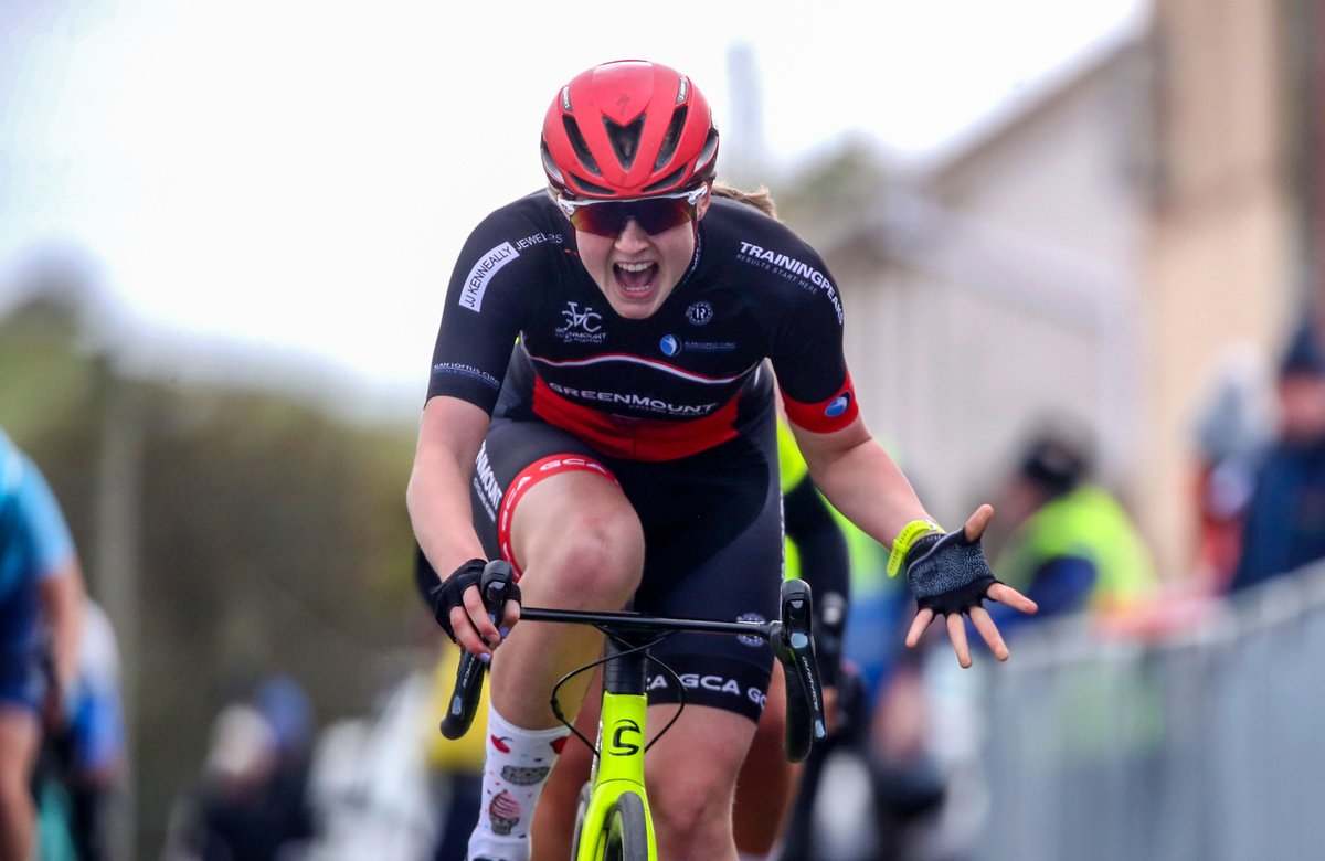 CyclingIreland's tweet photo. “So many strong women out today, I am just really surprised that I won. I am so proud, I worked so hard all year."

Lara Gillespie sprints clear to claim Women's National title

Race Results and Report ⤵️
https://t.co/tZpbVpU3bq

📸 @tribryan https://t.co/QgX1zSmxA5