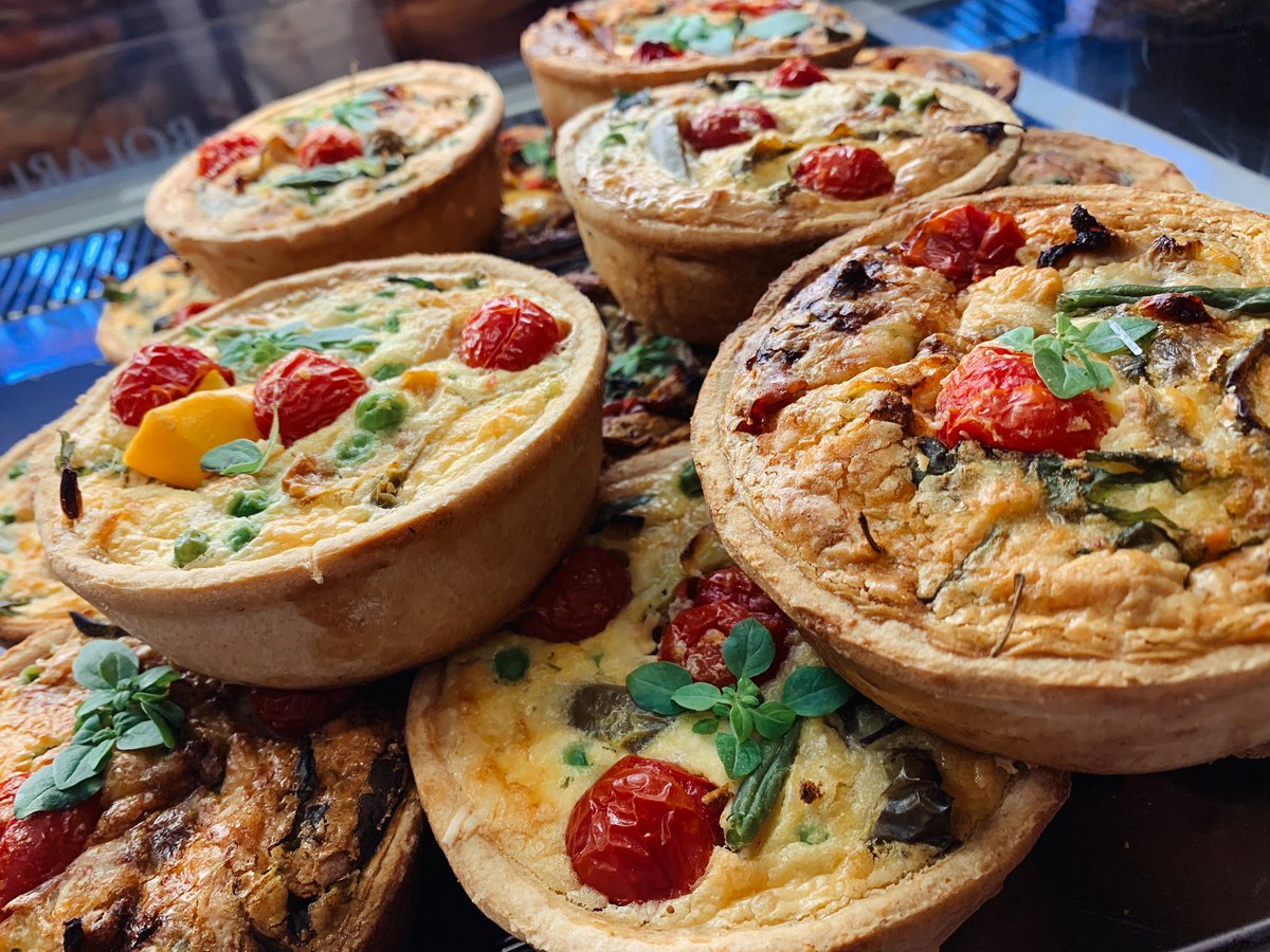 geocafeUK's tweet photo. Quiches are on the counter again and packed full with local premium produce, to make them extra special.
#rdguk
#caversham
#rgbread
#quiche
#localproduce
#localbusiness https://t.co/Y9qJx8K37L