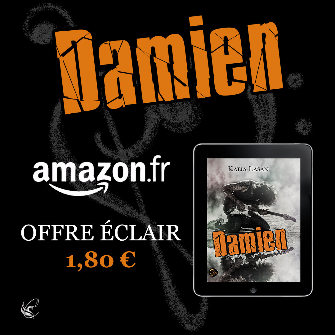 EditionsCyplog's tweet photo. #OffreEclair #Amazon #Kindle
Une offre éclair Amazon est disponible (durant seulement 24h !) sur Damien de @katja_lasan
1,80€ au lieu de 5,99 €
Par ici -> https://t.co/LjG4zLU893
Profitez-en dès maintenant !
#Offre #Promo #Promotion #RomanceNewAdult https://t.co/ZKJGRM2kcy