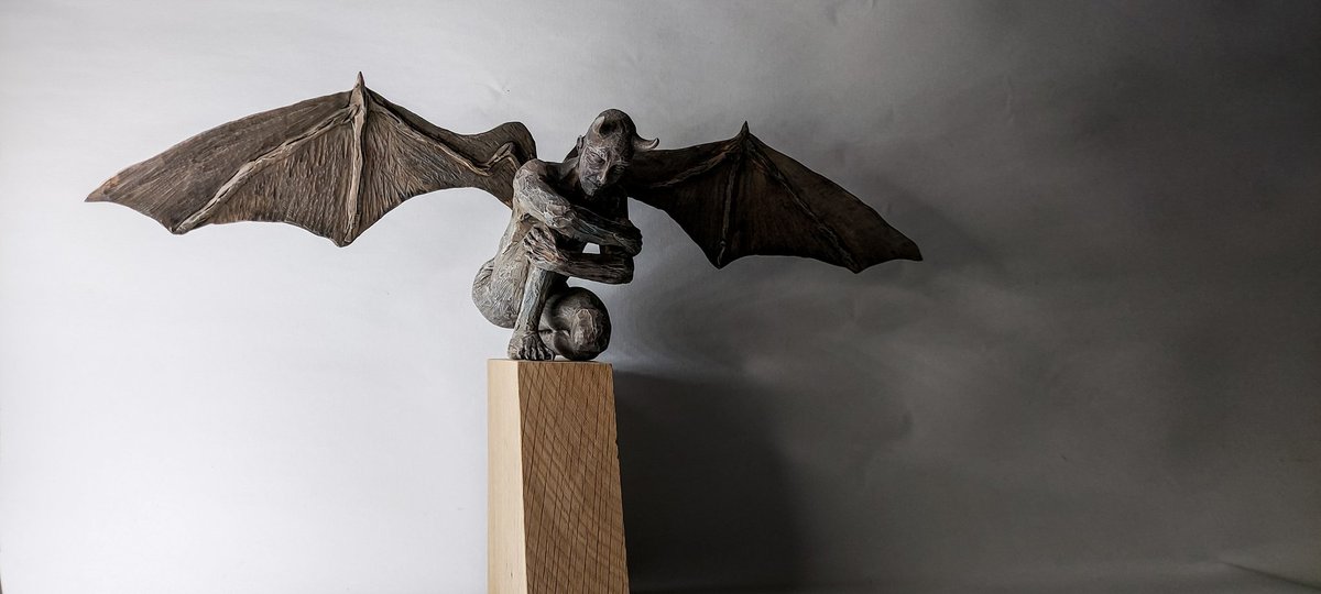 #Devil #scuplture #art  #clay #handmade #gargoyles #Yungsshadow
