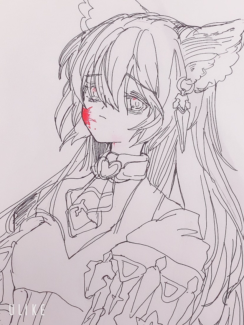 新しいボールペ買って嬉しくて
全空1のヤンデレ美少女久々に描いちゃった 