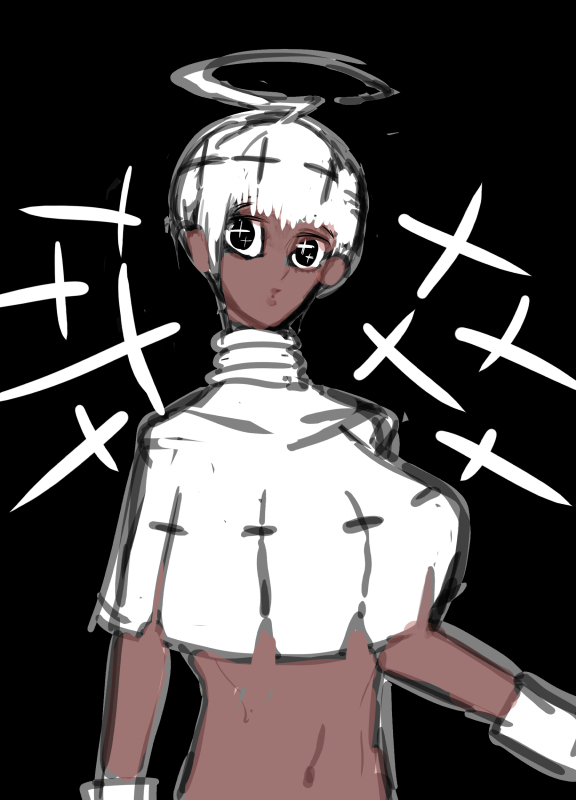 「白光(修正 」|既既 即朗のイラスト
