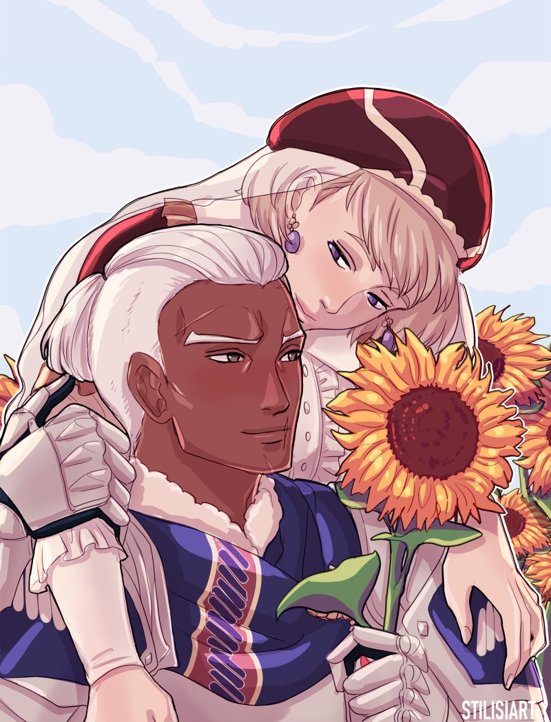 #mercedueweek day 4 : flowers🌻

these two are so tender and loving together🥰
#fe3h #mercedes #dedue