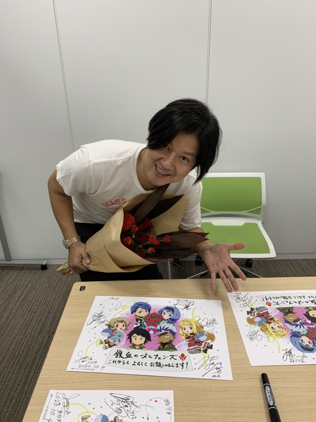 Twitter 上的 松風雅也 機動戦士ガンダム 鉄血のオルフェンズ 5周年記念特番 鉄血ノ祝賀会 ご覧頂きました皆様有難う御座いました お陰様で幸せな時間をすごせました まだまだ盛り上がりたい 感想聞かせて下さいね 鉄血5周年 鉄血のオルフェンズ5周年