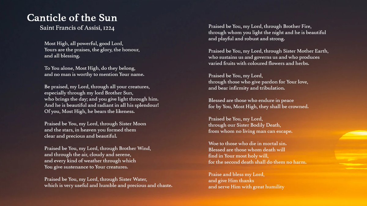 Cantus Mundi: Canticle of the Sun (The Heavens Are Telling The