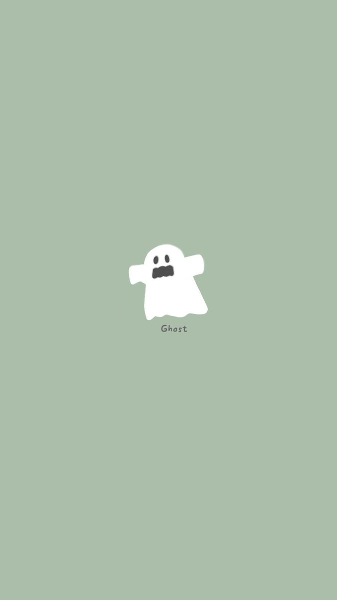 無表情な動物たち 壁紙 文字入りイラストバージョン ハロウィン ゆるいイラスト Halloween おばけ Ghost かぼちゃ パンプキン Pumpkin Jackolantern クッキー Cookie ロリポップ Lollipop キャンディー Candy パステルカラー T