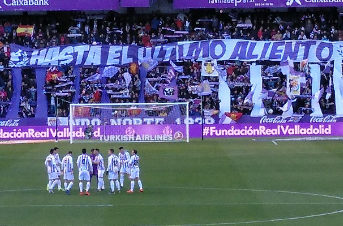 En las buenas y en las malas                                                       REAL VALLADOLID #HastaElUltimoAliento