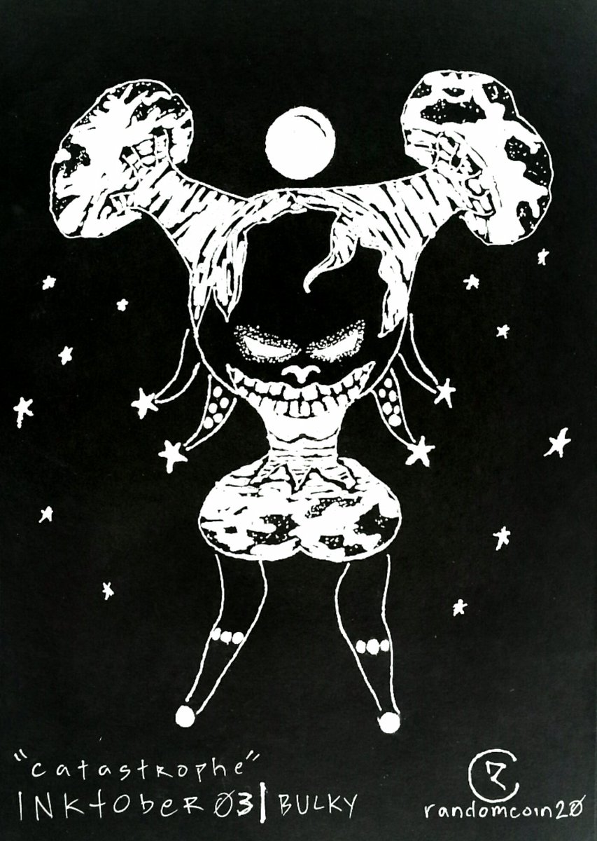 CoinFriday's tweet image. 3rd wrong, day 3, hurry

3. Bulky

#Inktober #inktober2020