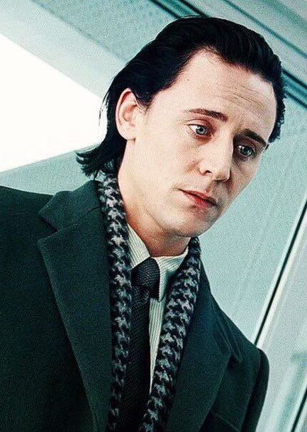 he wore the same scarf Loki wore in the first Thor movie 