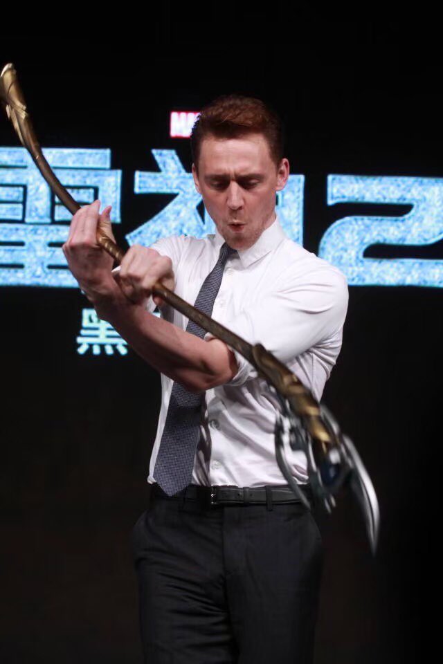 with Loki scepter 