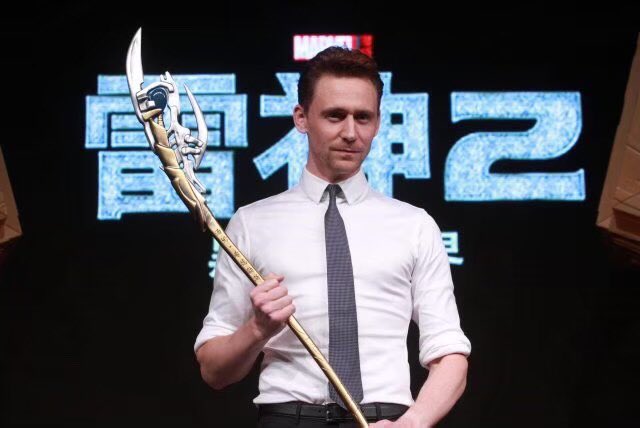 with Loki scepter 