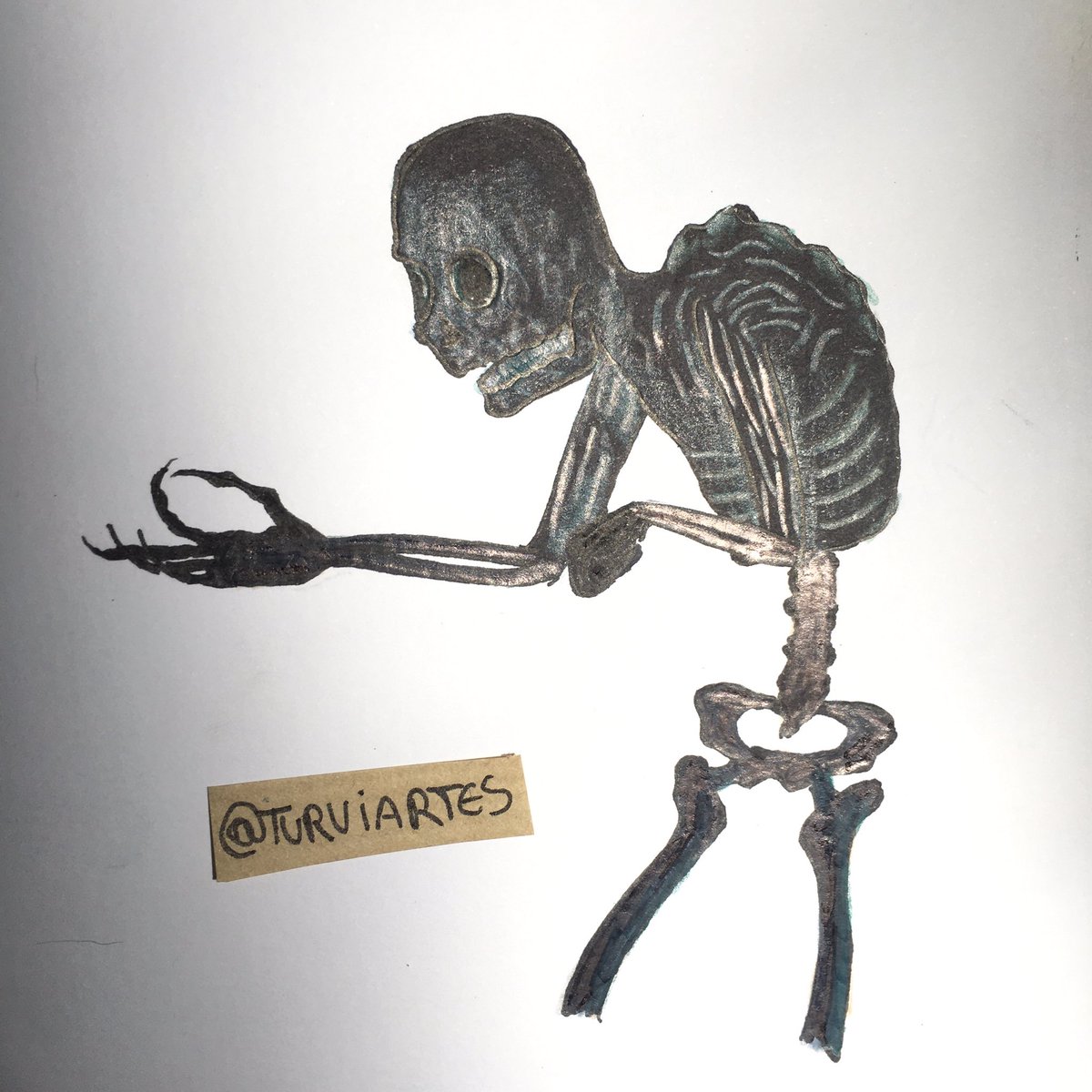 turviartes's tweet photo. 04. CORPO SECO
#inktober #inktober2020 #corposeco #ilustração #drawing #ilustration #desenho #cores #colors https://t.co/LV7kCPQyG6