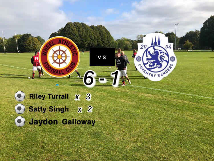 WheelAthletic's tweet photo. Great performance all over the park today! With injury problems we still managed to run out 6-1 winners ⚽️ we move in to next Sunday now 👊🏻#wawga https://t.co/gDEd3PWzU8