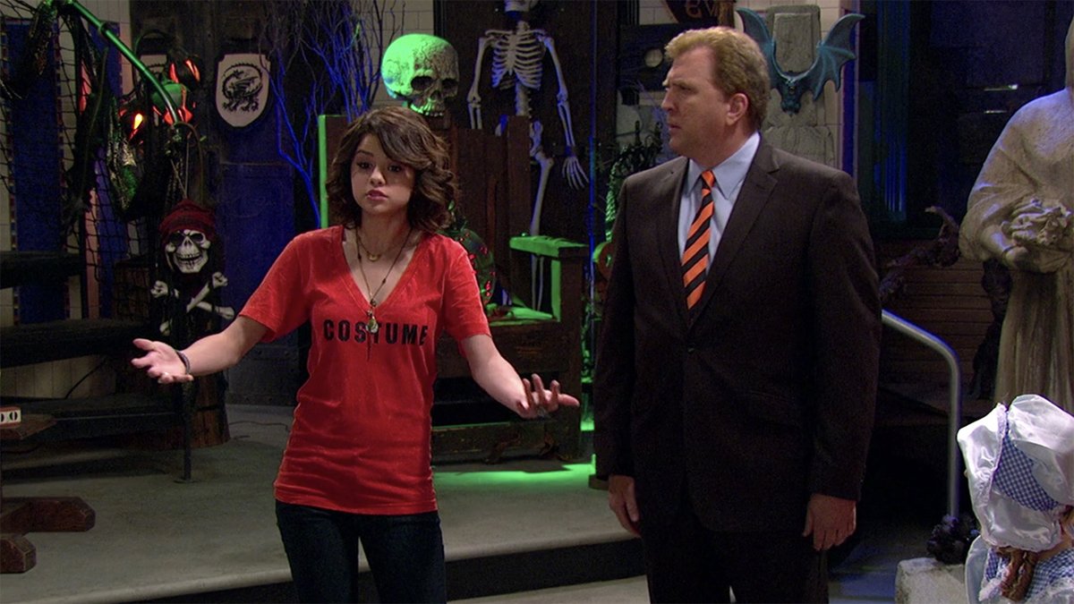 12.  #WizardsOfWaverlyPlace, "Halloween" (2009)Listen: I'm watching these for work. My quest to be thorough with Halloween coverage overlaps with the sick pleasure I get out of hate-watching things that are so clearly not for me. But sometimes you get to see Daniel Roebuck!