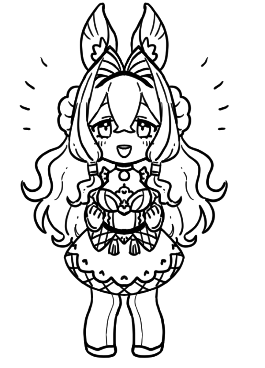 対称定規で落書き ネフィリムとティアマト 