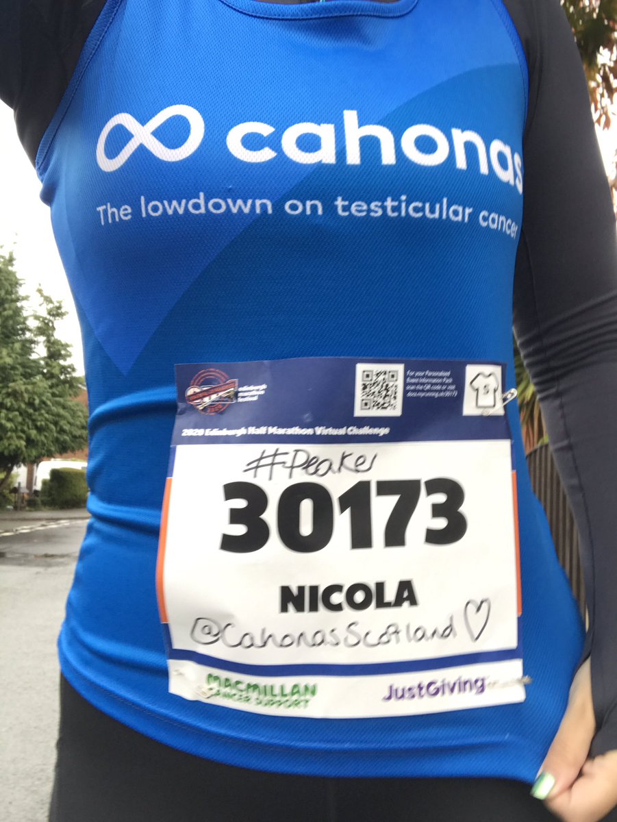 NicT211's tweet photo. #emfvirtual2020 #halfmarathon for @CahonasScotland today because thatβs what Peakers do - turn negatives into positives!
Might not be in Scotland but where I live is pretty beautiful too π
@MyPeakChallenge @SamHeughan #runnicrun #charityfundraising #peakerpower #checkonetwo https://t.co/aQHcD7ZNUw