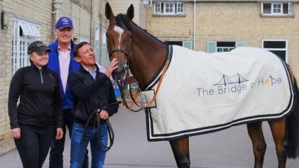 HopeInRacing's tweet photo. Let's go ENABLE 💪

Win, lose or draw, you are incredible and we thank you for being our Champion.

#QPAT https://t.co/TqVZ7fbiaU