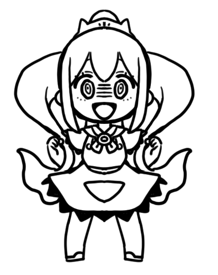 対称定規で落書き ネフィリムとティアマト 