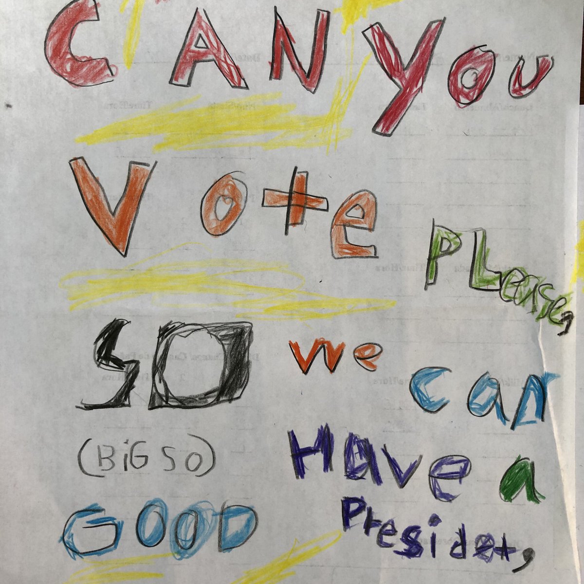 Don’t take my word for it... #vote #kidsspeak ⁦<a href="/ToorsRoots/">Ms. Toor</a>⁩