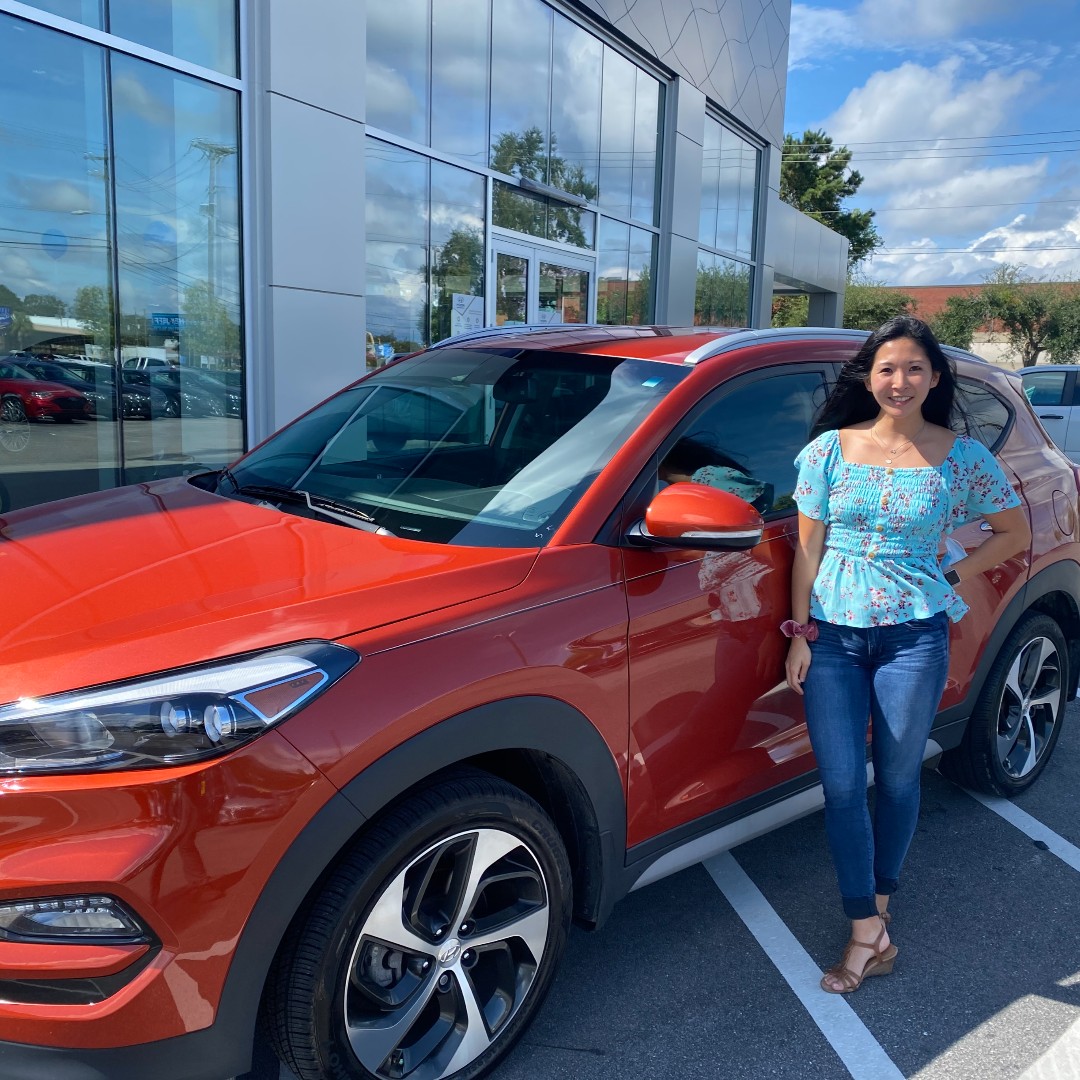NorthHyundai's tweet image. We Appreciate our Repeat Customers!! Glad Jennifer Cashwell was able to leave with that smile on her face! The second Tucson that she bought from us. #BetterFeatures #Tucson #Hyundai #NorthCharleston #PrettyinTheSun #ShinningRims #HyundaiFamily
#ComeSeeCAMERON