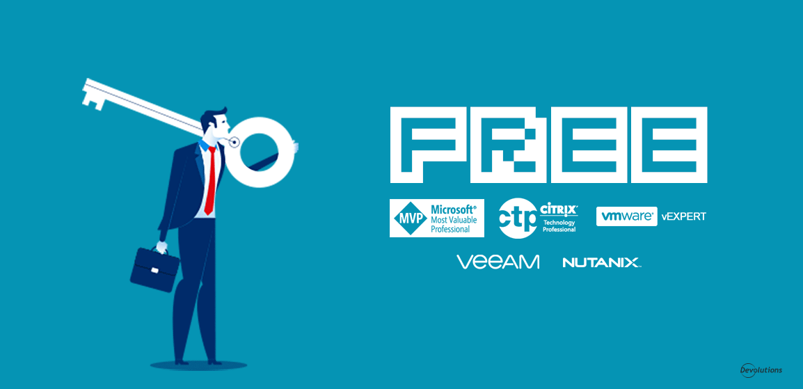 DevolutionsInc's tweet photo. Are you a Microsoft #MVP, Citrix #CTP, Citrix #CTA, VMware #vExpert, Nutanix #NTC or Veeam Vanguard #VeeamVanguard? Get your free #RemoteDesktopManager license and one year subscription for #WaykNow! https://t.co/T0rFzGPr4x https://t.co/46b7pNdUz7