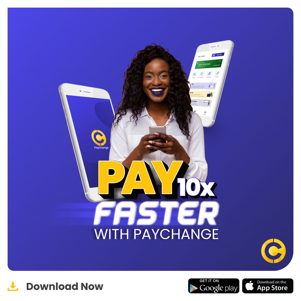 PaychangeN's tweet photo. Financial Transactions don’t have to wait. Enjoy 10x fast and seamless payments with your Paychange wallet😀👌

#Paychange #Fintech #Payment #SeamlessTransfers #FunSunday #10xFaster https://t.co/jkTFzZQvGb