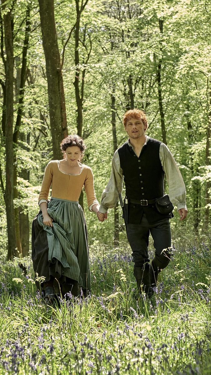 Claire and Jamie surrounded by all the trees planted by  @projcaitreena  #ProjectCaiTREEna (They found each other again and now are just enjoying every single tree planted by having s*x one them)