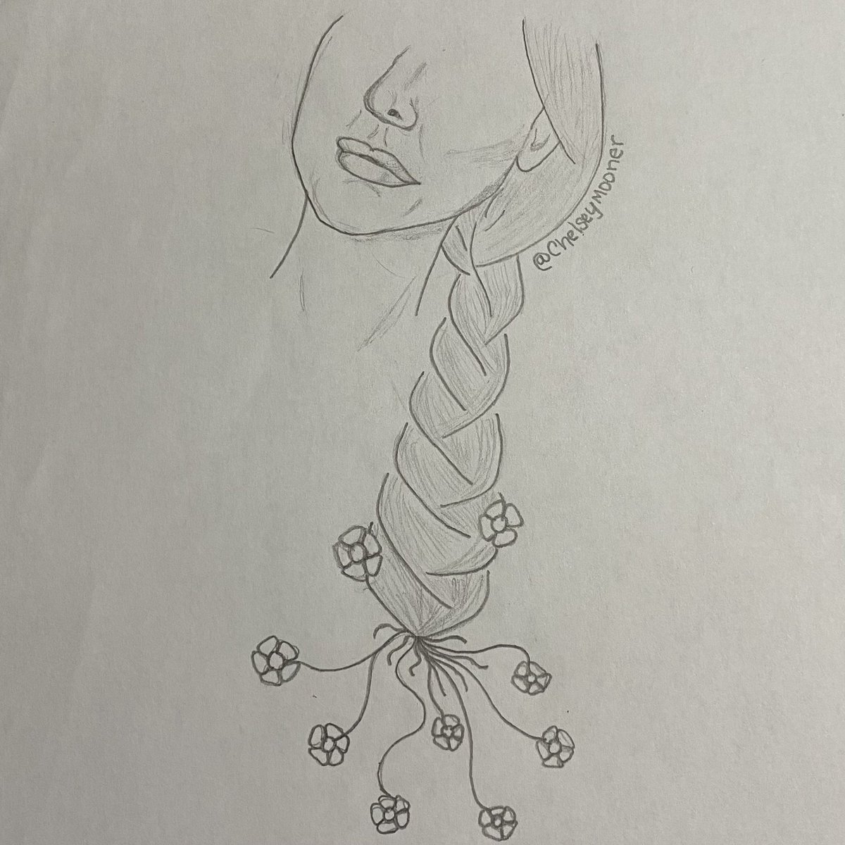 ChelseyGiizis's tweet image. Thought I’d give #NDNinktober2020 a try!
Day 4: braid.
#NDNinktober #ndnart