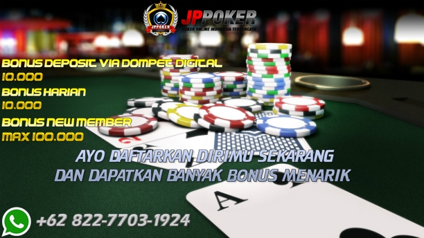 Laura82956586's tweet photo. Ayo segera daftarkan dirimu di JP POKER!
Situs judi online terbesar dan terpercaya di Indonesia!
Banyak hadiah dan bonus menarik yang bisa anda dapatkan,tunggu apalagi?Ayo daftar sekarang!

#judionline #pokeronlineindonesia #pokeronline #jppoker https://t.co/uh1Jr2qfOm