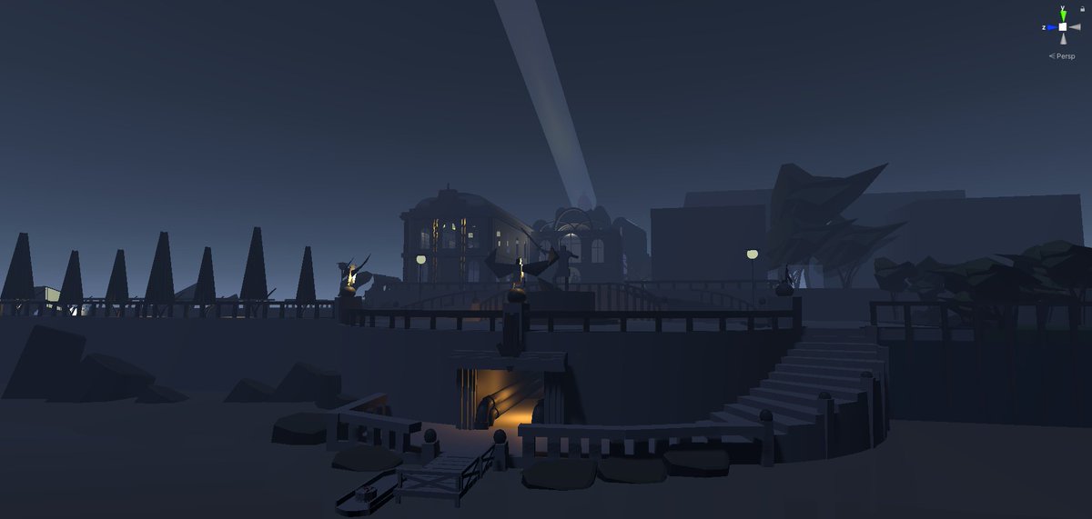 illusivemn1's tweet photo. Hi! This is my WIP of the little blockout. It's some kind of  interpritaion of DiscoEllysium level and it's based on the LORE of this game.I'm a student from #XYZschool
#blocktober #leveldesign #OutBlock
Thanks to Mentors
@denve_r
@MaxPears
@itisbuzz
@untor_morozov
@Elena_Alt_Art https://t.co/a0uaucFqx6