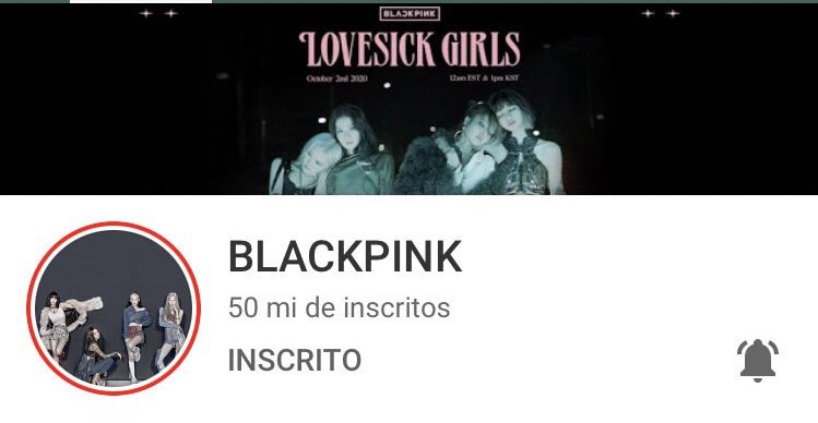 Não vivi esse/mais vivi esse.
#BLACKPINK #LOVESICKGIRLS

#HAPPY_50M_BLACKPINK 

#HAPPY_50M_BLACKPINK