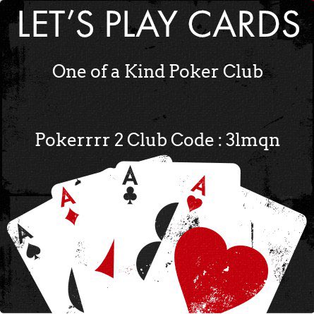 OneofaKindPC's tweet photo. Play on pokerrrr 2 with Club Code: 3lmqn

♠️ Freeroll at 11 AM

♦️Deposit bonus available
♦️Instant payout once the game is over
♦️Weekly freerolls for most hand played players
♦️splash pots
♦️Referral bonus available

❤️Text me in telegram @its4telegram or at +1 (678) 383-7636 https://t.co/BEQs537L2O