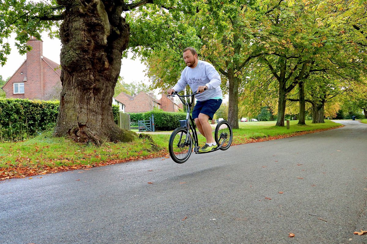 I believe I can fly #adultscooter #foldingscooter #commuting