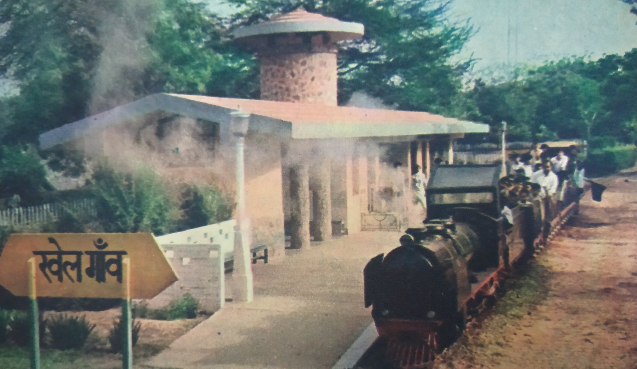 indianhistorypics on Twitter "1960s Toy Train at Khelgaon Railway