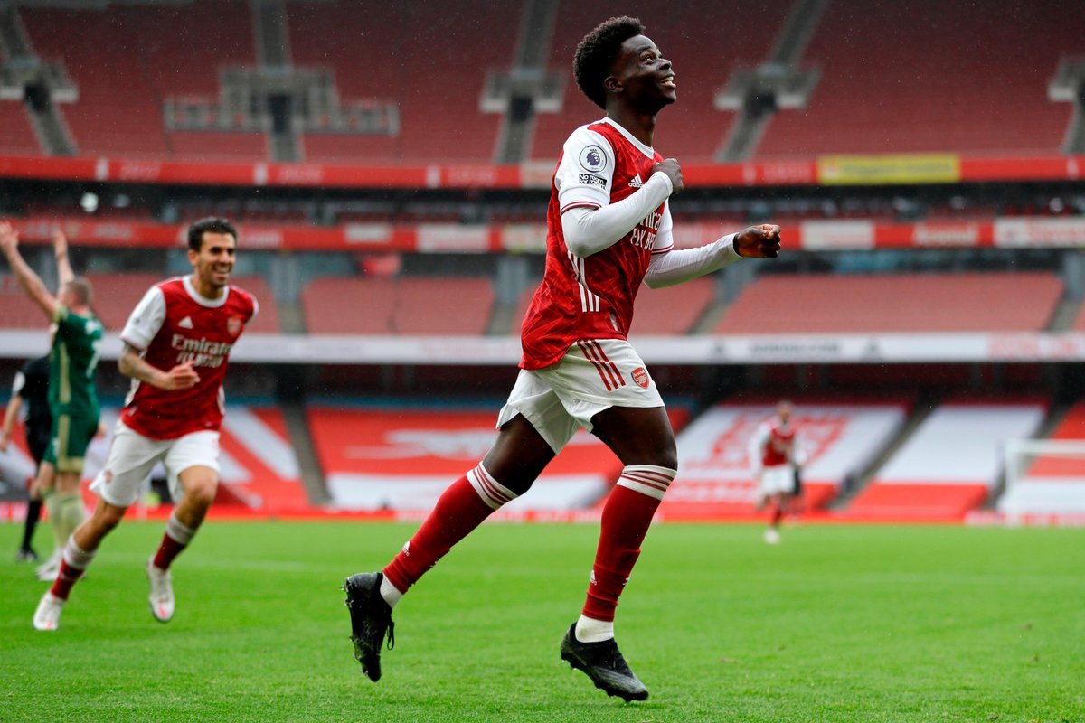 premierleague's tweet photo. 📸 Arsenal's difference-makers 🔴⚪️

#ARSSHU https://t.co/RmPmAj6b7F