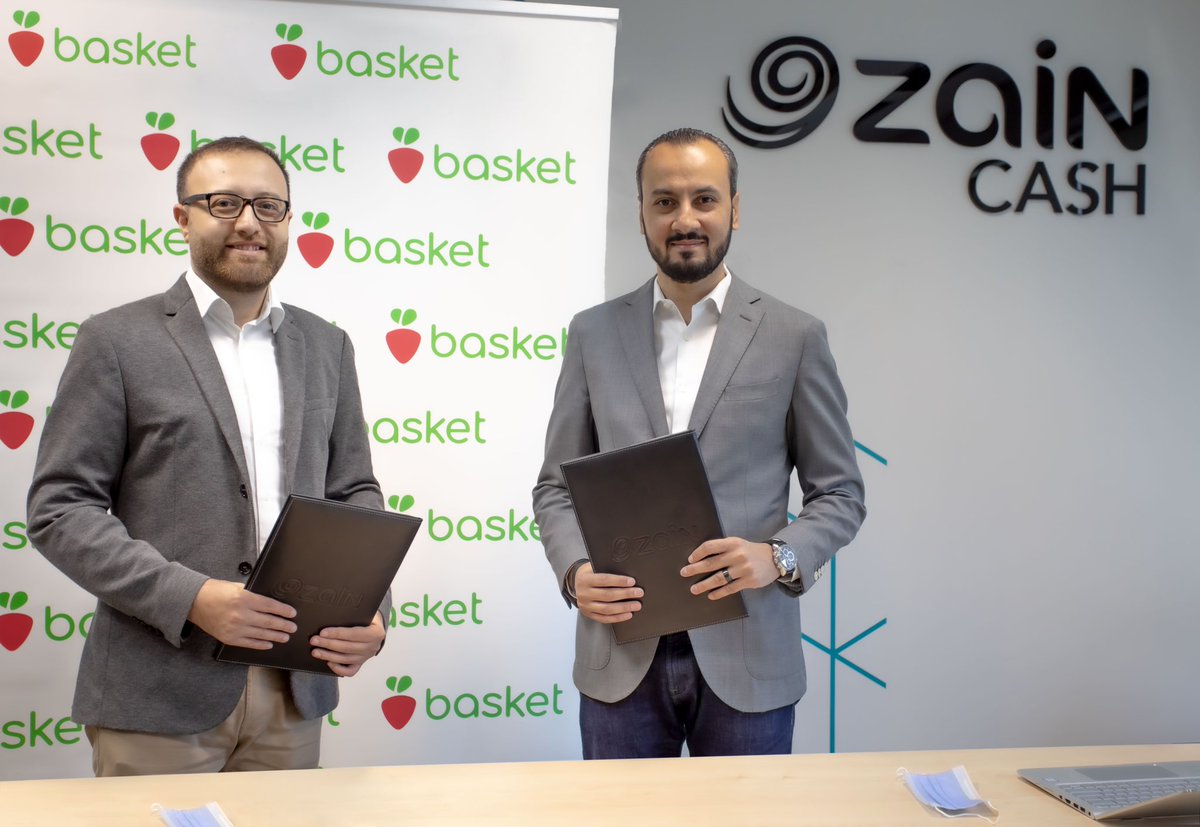 ZainCashjo's tweet photo. توقع زين كاش و "باسكت" اتفاقية تعاون لتعزيز منظومة الدفع الالكتروني في الأردن من خلال فتح محافظ زين كاش لجميع متسوقي شركة "باسكت" و تسهيل خدمات تسليم واستلام الدفعات ��ن بعد 
وحصولهم على جميع خدمات ومزايا #زين_كاش https://t.co/PAx6WoQCts