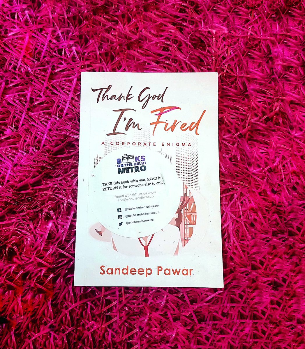 booksonthemetro's tweet photo. #readwithBODM
Meet Raghav, who like millions of other software professionals, is stuck in a wrong job. But don’t worry, his destiny has better plans for him. What plans you may ask? Well, getting him fired.
This book will take you on a light-hearted tour of the contemporary https://t.co/gjGojD5Vex