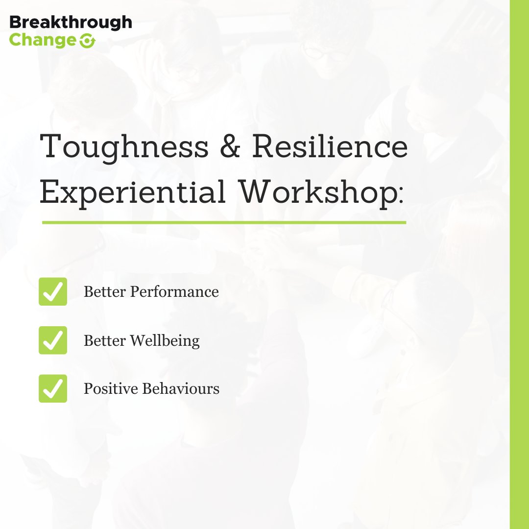 Breakthroughch3's tweet photo. 💡 Modern working life constantly throws challenges, stressors and pressure at us. Our ability to cope with these and manage our way through is often referred to as “Mental Toughness &amp; Resilience”. 

Discover more ⬇️
https://t.co/fAB4glpCqh     

#BreakthroughChange https://t.co/DllcE46AY6