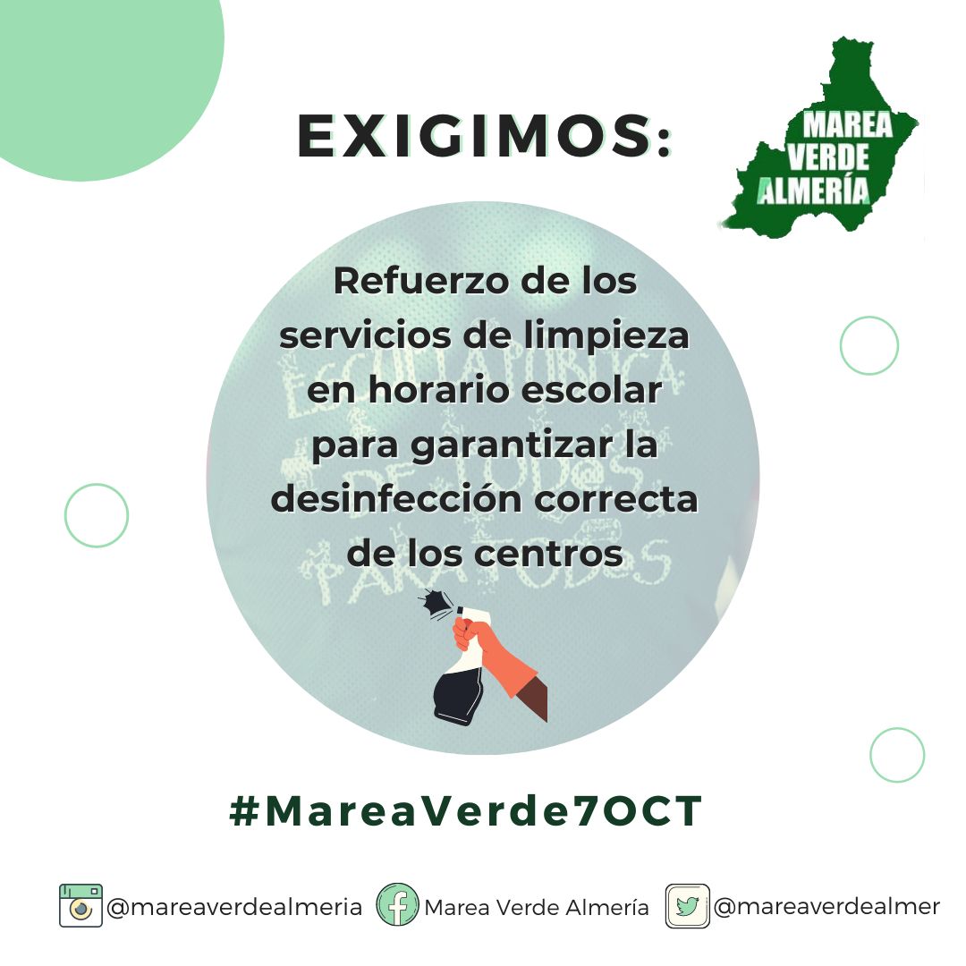 Marea Verde Almería tweet media