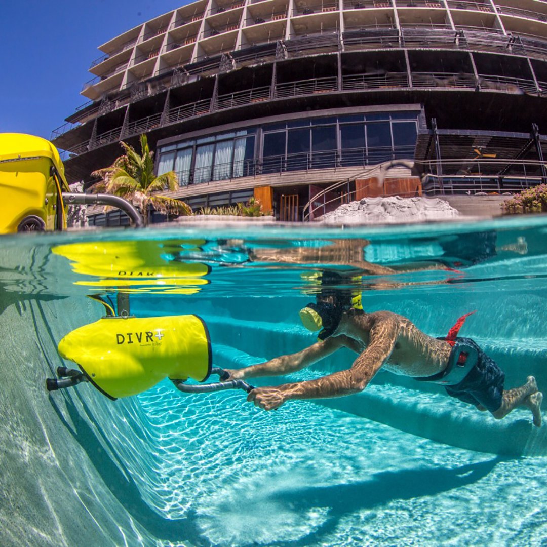 Crystal clear warm waters, and a fantastic journey. Virtual reality snorkeling at <a href="/TheCapeHotel/">The Cape</a> #CaboSanLucas #Mexico. 😍 🤿⚡️ #divrplus #divr #vr #virtualreality #vrsnorkeling #vrsnorkel #aquaticvr #underwatervr #vrswim #vrdive #immersivevr #innovativevr #newvr #latesttech